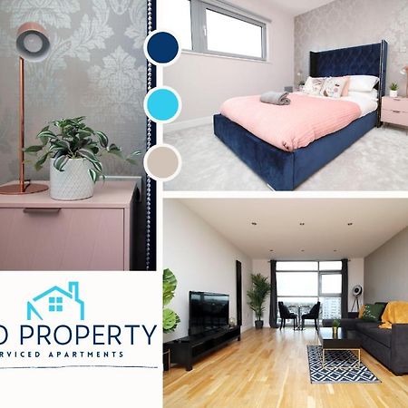 The View - Long Stay Offer - Modern Central Apartment And Parking By Cto Serviced Apartments Cardiff Buitenkant foto